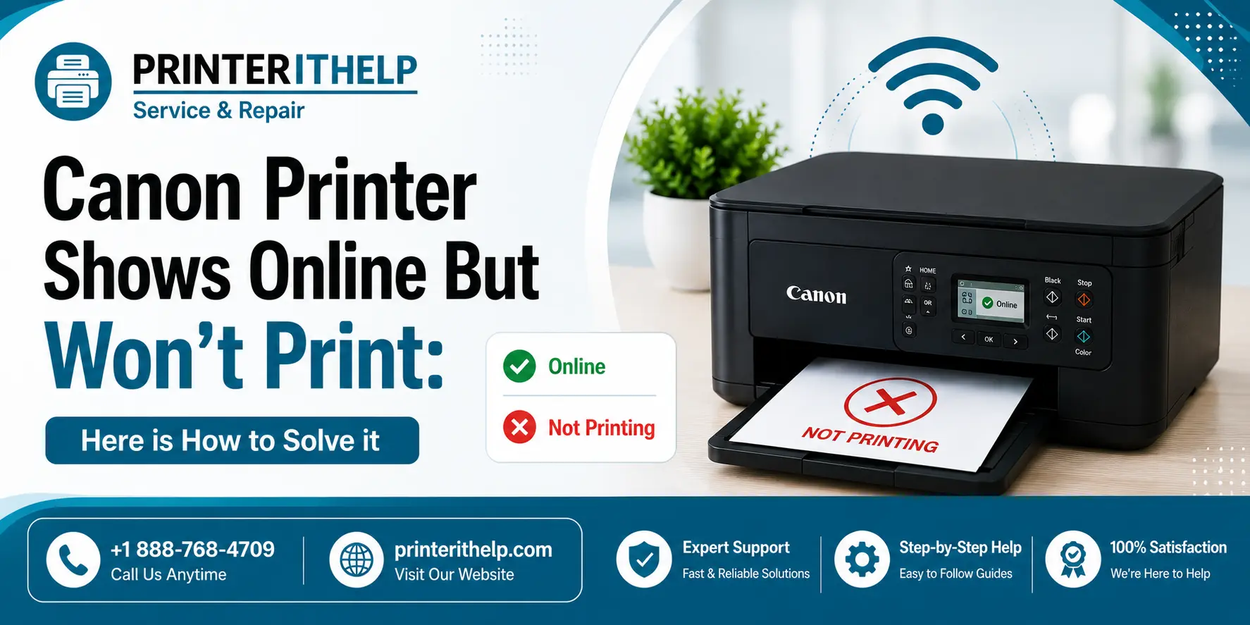 Canon Printer Shows Online